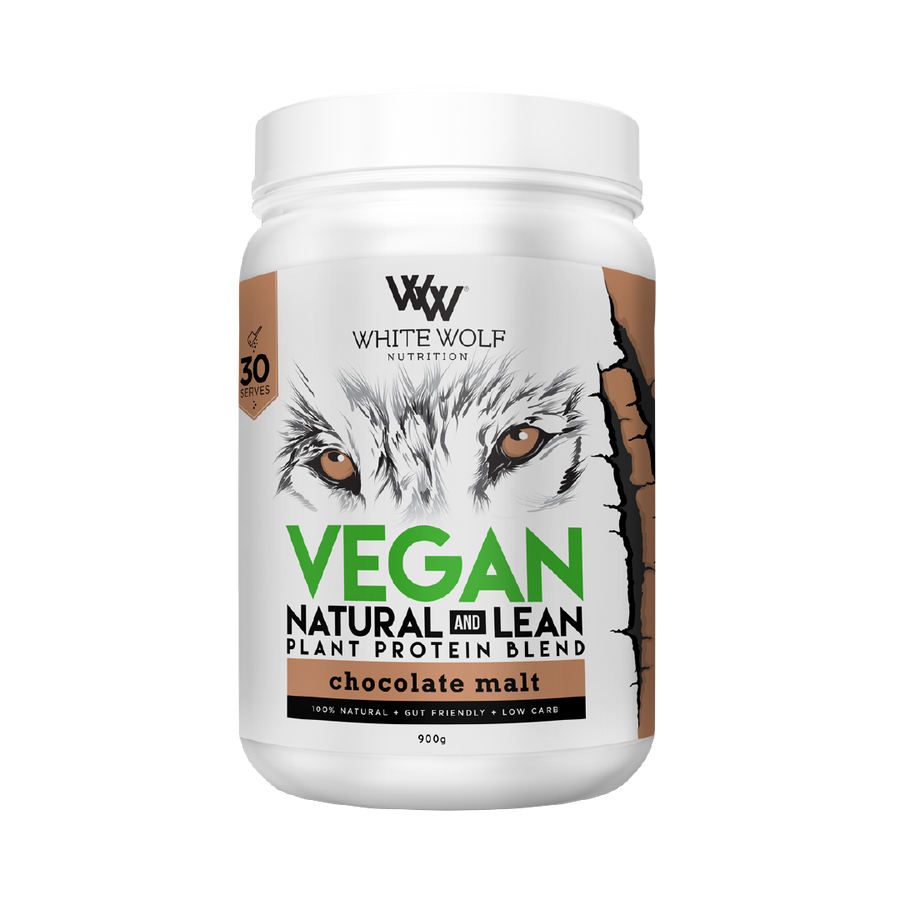 WHITE WOLF VEGAN Natural & Lean Plant Protein Blend