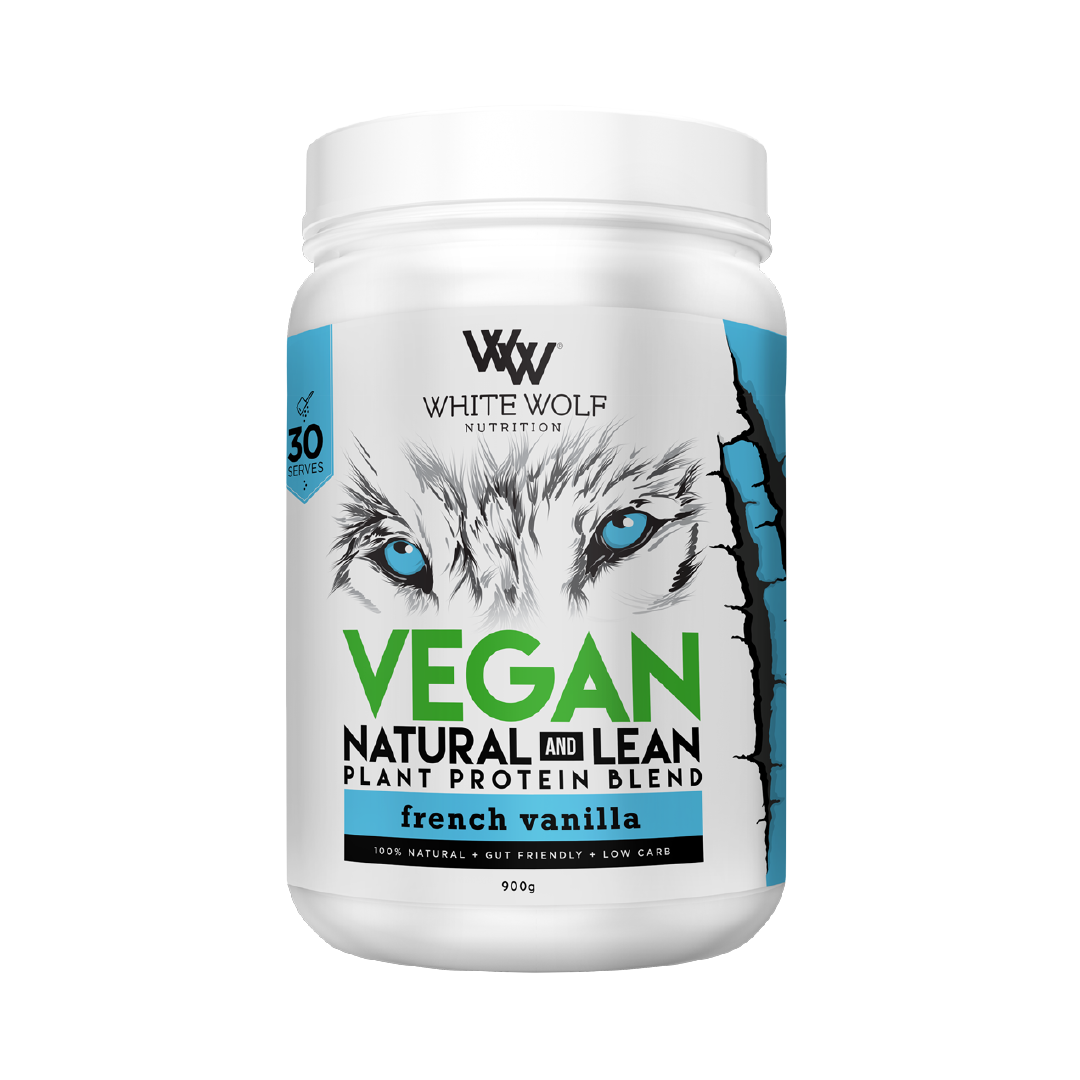 WHITE WOLF VEGAN Natural & Lean Plant Protein Blend