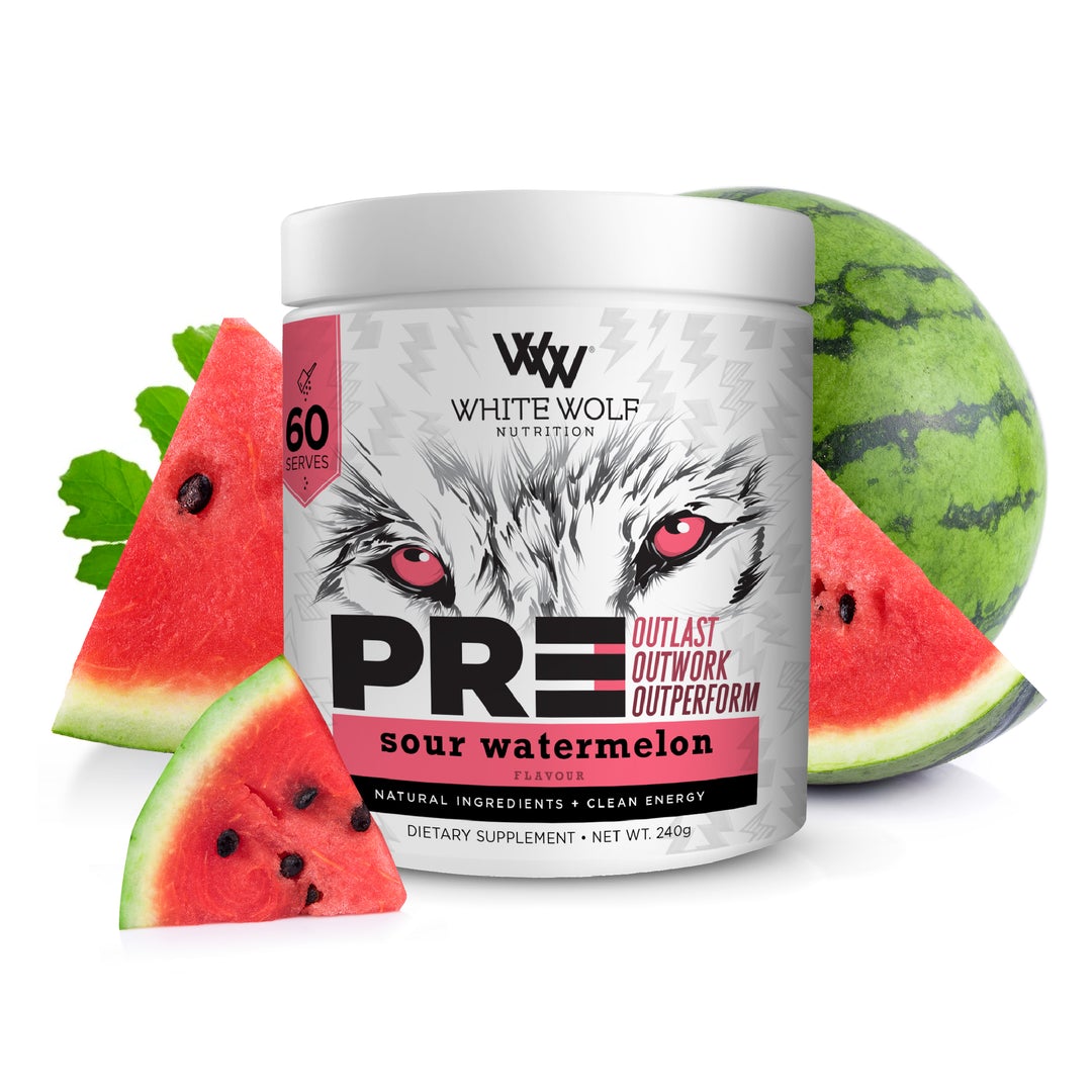 WHITE WOLF NUTRITION Natural Pre-Workout