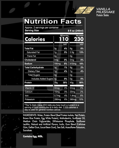 REDCON1 MRE Protein Shake