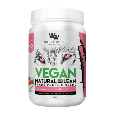 WHITE WOLF VEGAN Natural & Lean Plant Protein Blend