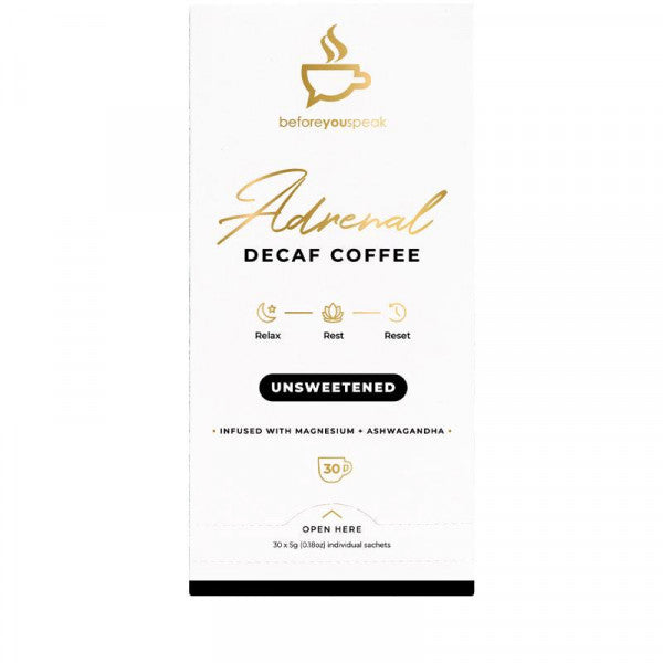 BEFOREYOUSPEAK Adrenal Decaf Coffee